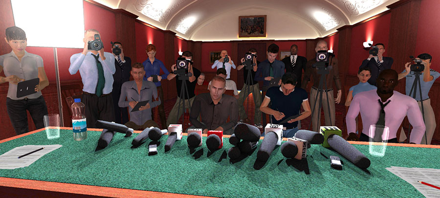 VR Press Conference